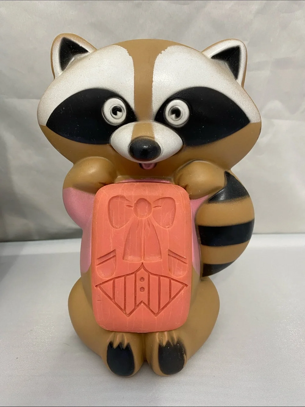 Avon Reginald Raccoon Floating Soap Dish